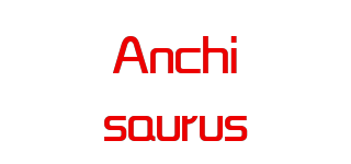 Anchisaurus/Anchisaurus